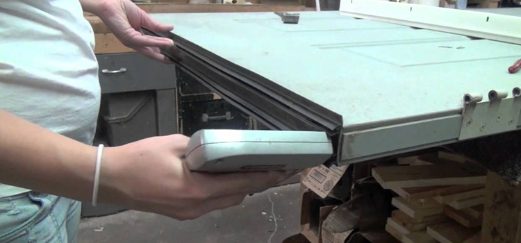 damaged steel door repair Montebello